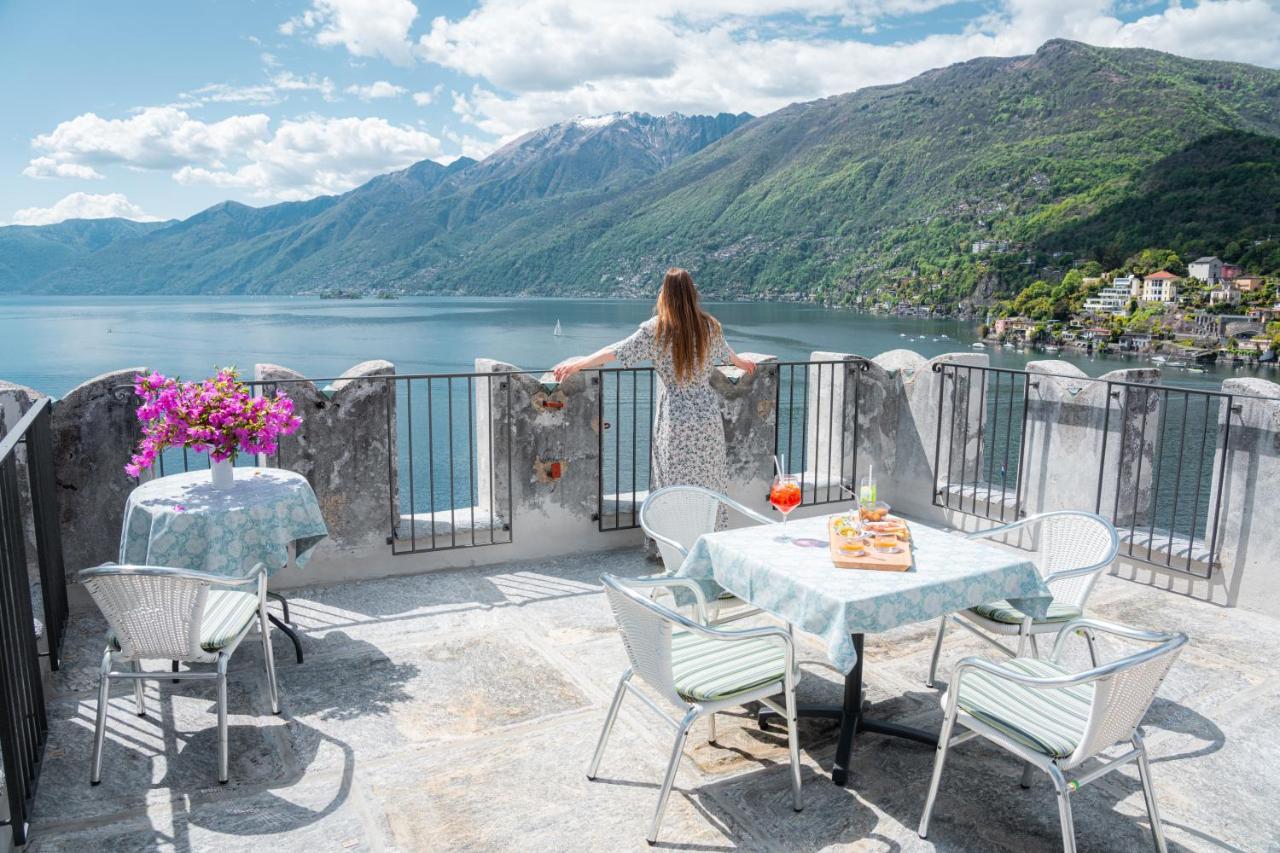 Romantik Hotel Castello Seeschloss 아스꼬나 외부 사진