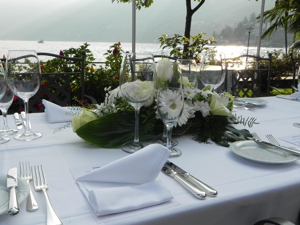 Romantik Hotel Castello Seeschloss 아스꼬나 외부 사진