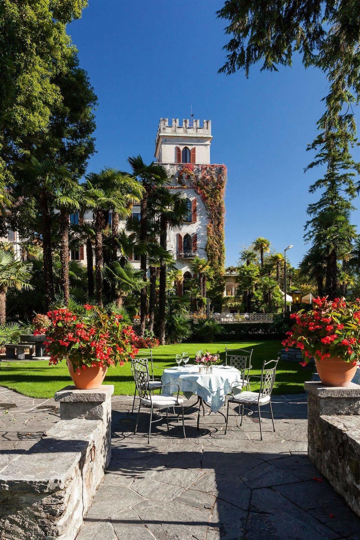 Romantik Hotel Castello Seeschloss 아스꼬나 외부 사진